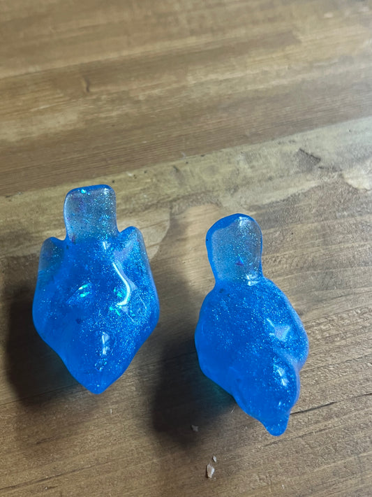 irisierende blaue Vögel