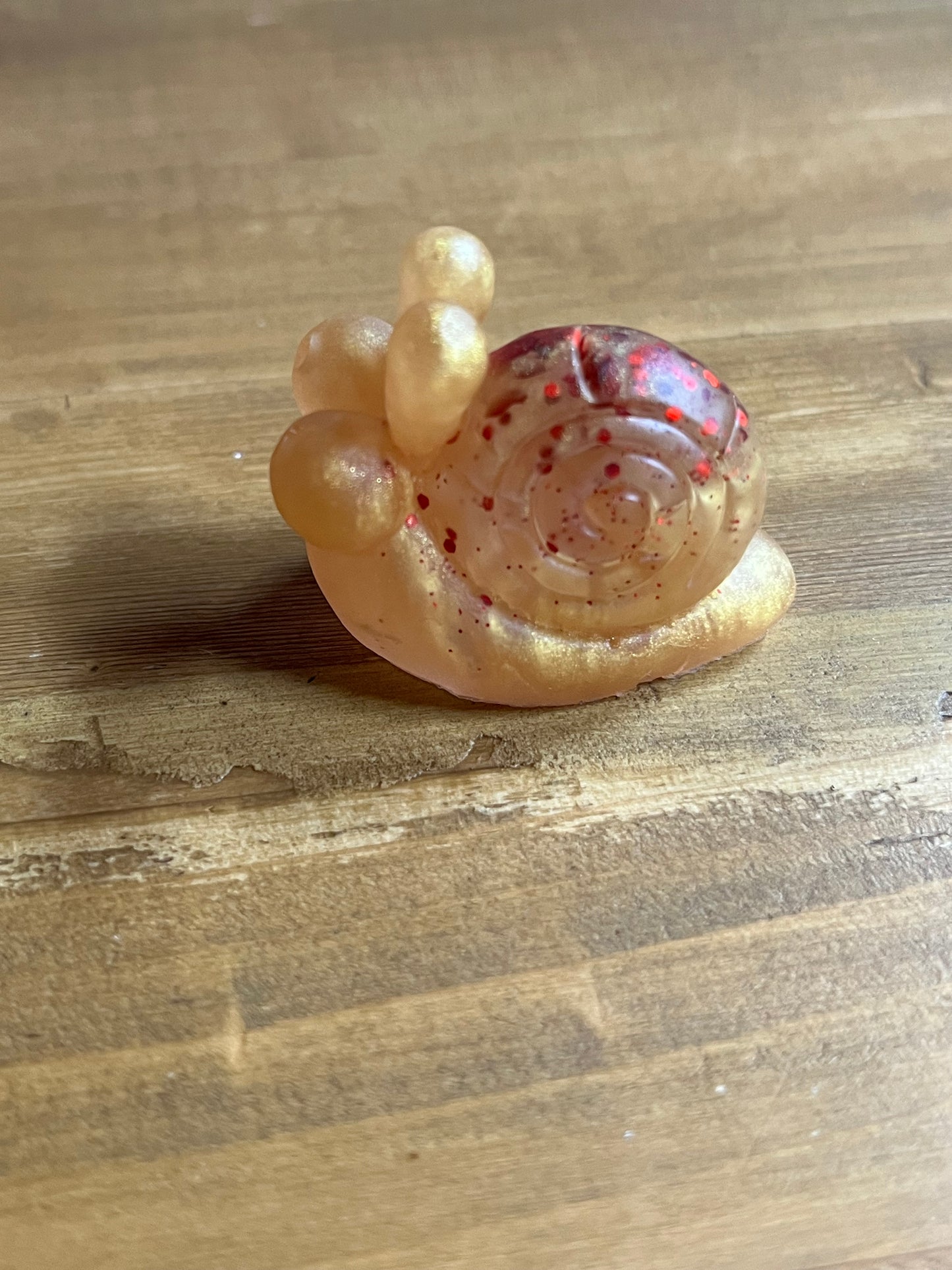 Colorful Resin Snail Trio, Miniature Figurines Set, For Home Decor