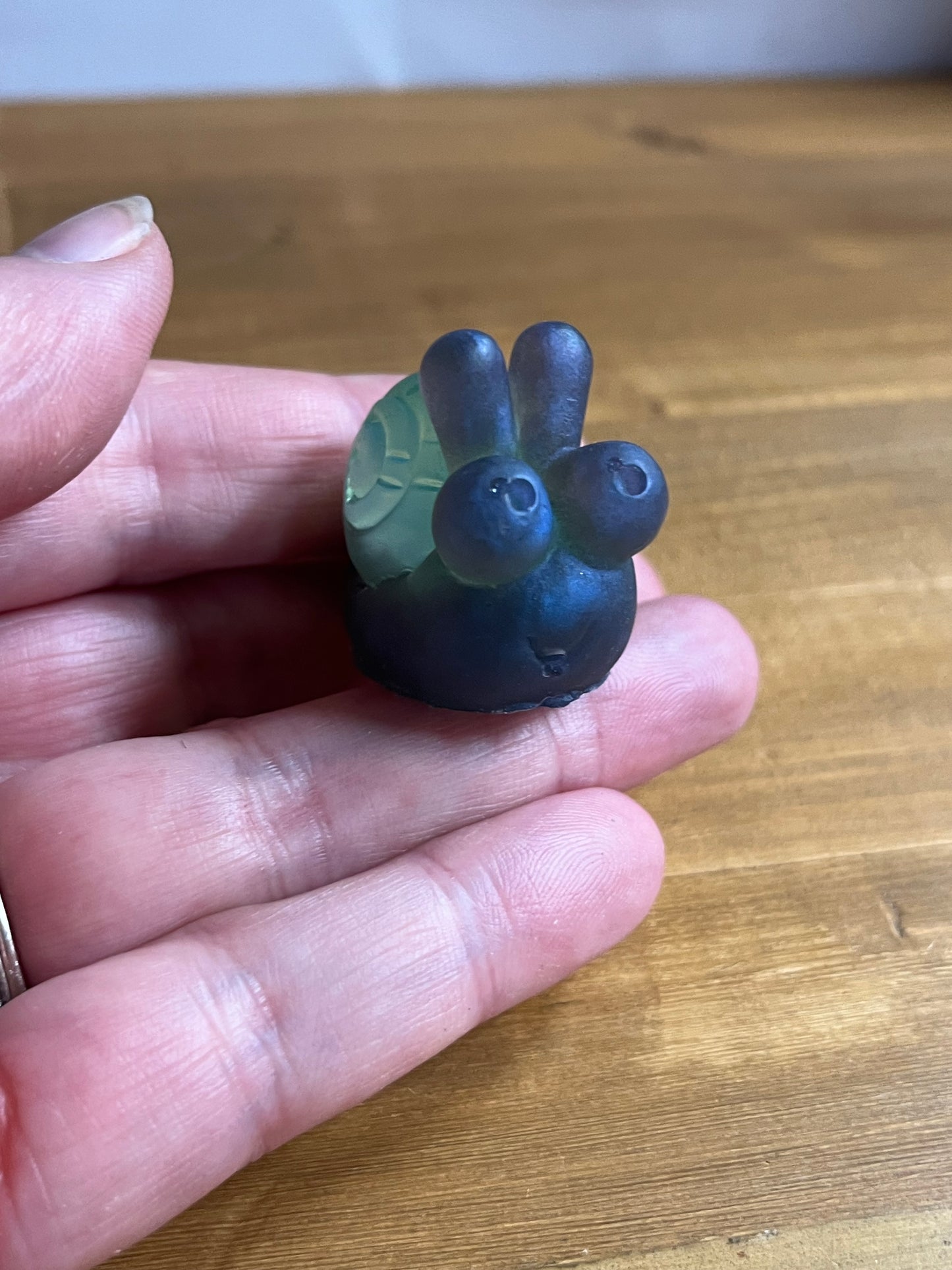 Colorful Resin Snail Trio, Miniature Figurines Set, For Home Decor